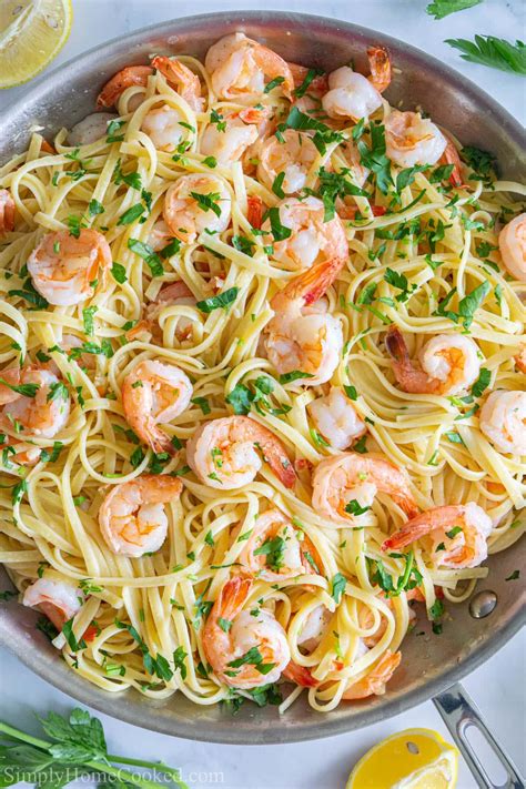 Easy Shrimp Linguine Pasta Recipes | Deporecipe.co