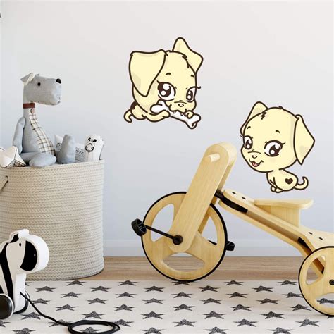 Cute Puppy Wall sticker | wall-art.com