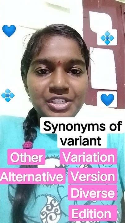 synonyms of variant #variant #variation #varientsynonym - YouTube
