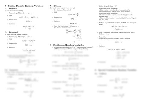 Image result for Probability Rules Cheat Sheet