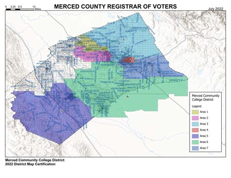 District Maps - Merced College