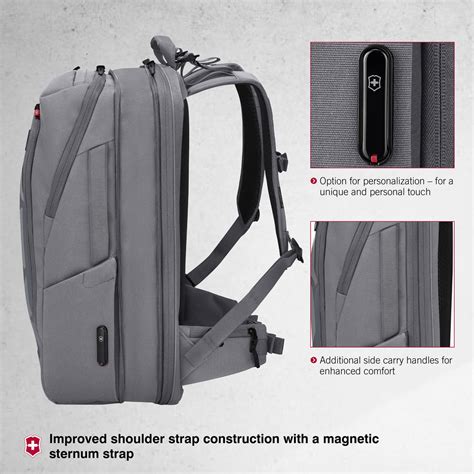 Victorinox Swiss Designed Touring 2.0, Traveler 17" Laptop Backpack, S