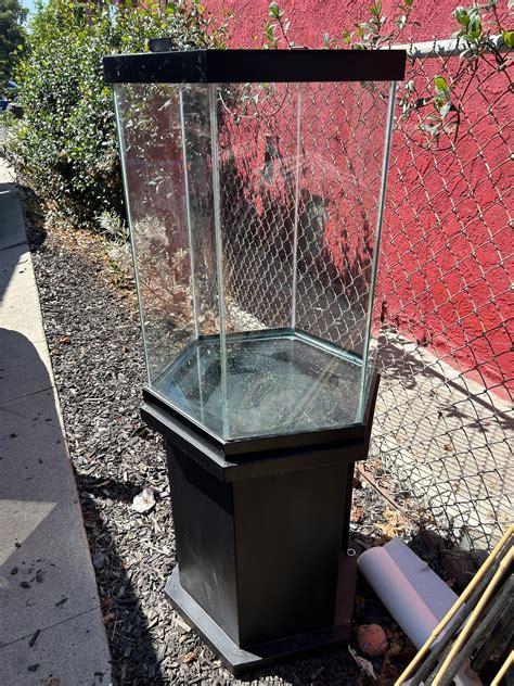Hexagon Fish Tank 29 Gal for Sale in Los Angeles, CA - OfferUp