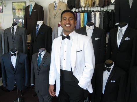 White Tuxedo jacket with shawl collar, cummerbund, suspenders and bow ...