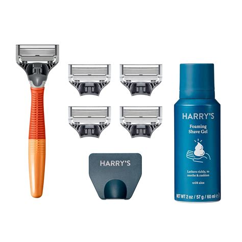 Amazon.com: Harry's Razors for Men - Men's Razor Set with 5 Razor Blade ...