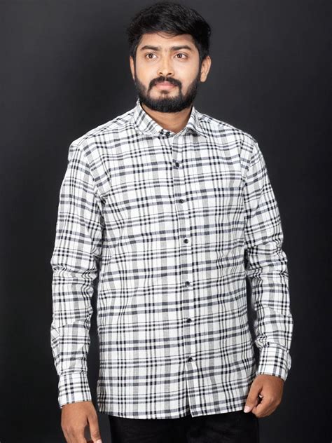 Men Formal Shirt – WeaversIndia