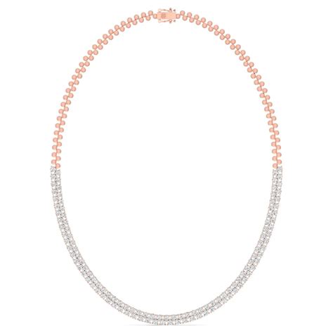 Buy Classic Lab Grown Diamond Tennis Necklace | Ivana Jewels