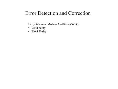 Image result for Error Detection and Correction