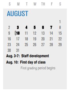 Keeley Elementary - School District Instructional Calendar - Garland ...