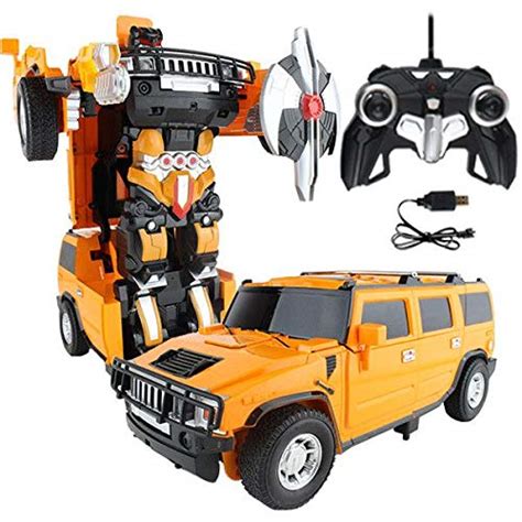 IndusBay Remote Control Super Car Transformer Hummer Jeep One Touch ...