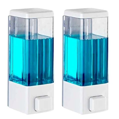 METWIN ABS Plastic Liquid Soap Dispenser Sanitizer Lotion Gel Shampoo ...