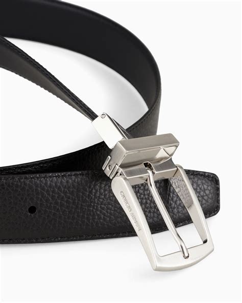 Reversible leather belt | Giorgio Armani