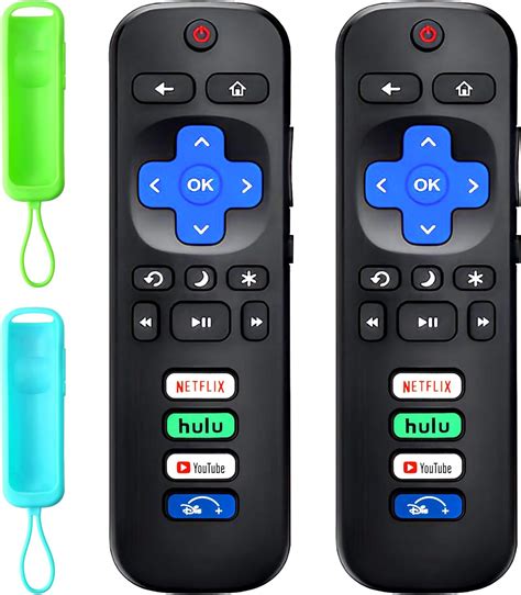 Replacement Remote Compatible for TCL Roku/Hisense Roku/Onn Roku ...
