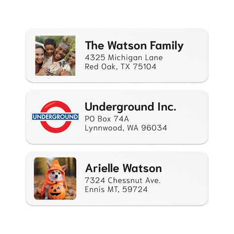 Image result for Custom Logo Address Labels