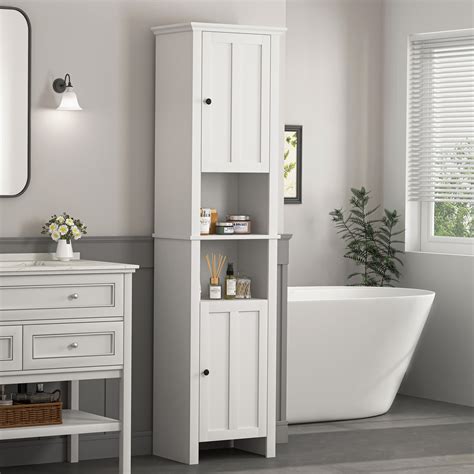 Lark Manor™ Bathroom Floor Storage Cabinet with 2 Doors Living Room ...