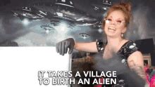 Image result for Alien Birth GIF