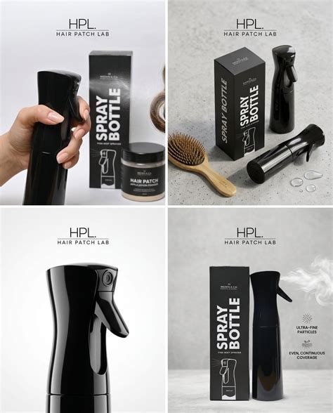 Ultra Fine Mist Spray Bottle | Premium Spray Bottle – Hair Patch Lab