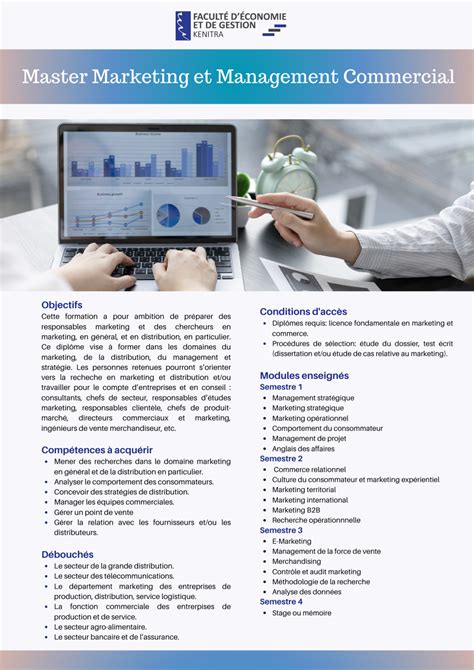 Master Marketing et Management Commercial - Faculté d'Economie et de ...