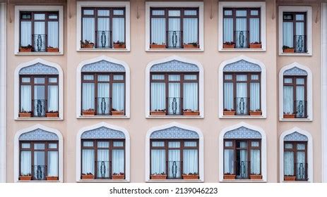 Modern Building Facade Front View Stock Photo 2139046223 | Shutterstock