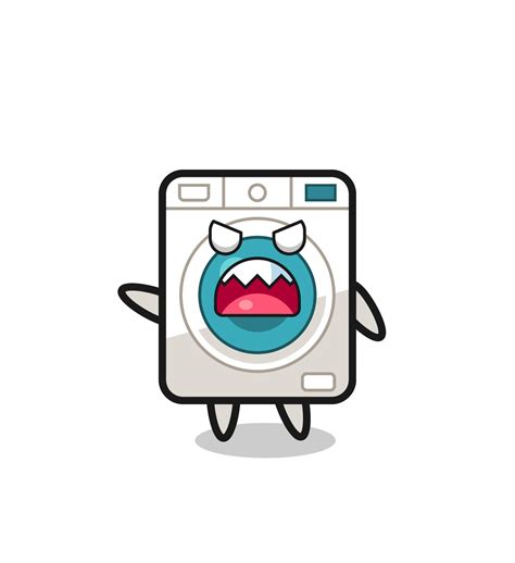 Image result for Washing Machines Cartoon Angry
