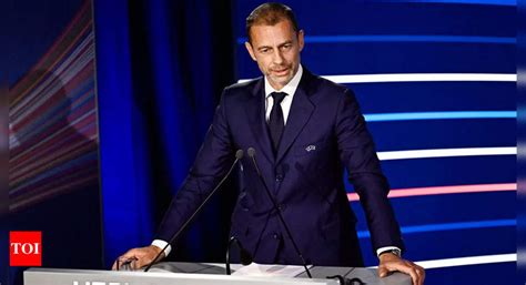 UEFA President Aleksander Ceferin to quit in 2027 | Football News - The ...