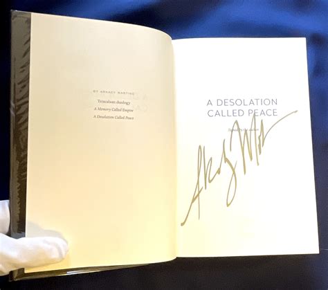 A DESOLATION CALLED PEACE; Arkady Martine | Arkady Martine | First ...