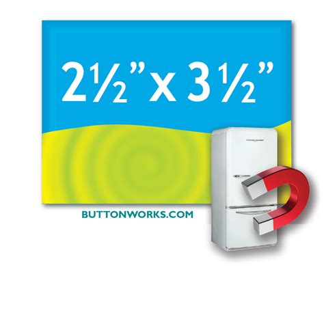 2.5"x3.5" Souvenir Fridge Magnets | Buttonworks – Buttonworks.com
