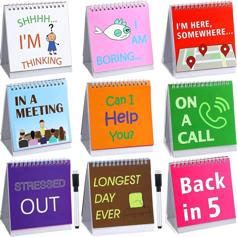 Buy 2 Pieces Funny Desk Office Signs Funny Picture 30 Different Fun and ...
