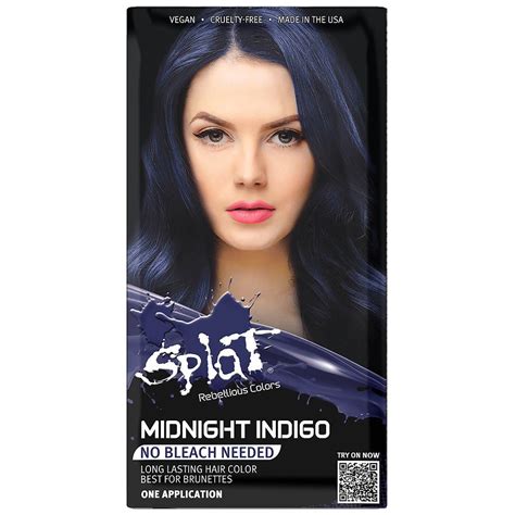 Splat No Bleach Hair Color Kit, Indigo | Walgreens