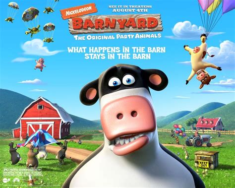 Barnyard | Peliculas de muñequitos, La granja pelicula, Pets pelicula