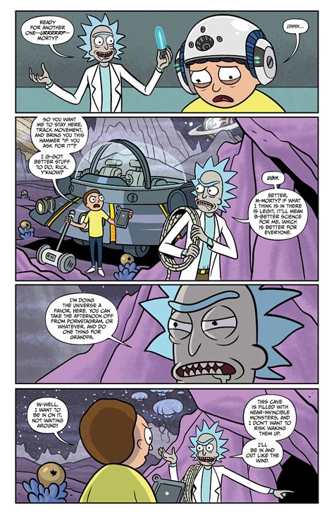 Read online Rick and Morty comic - Issue #50