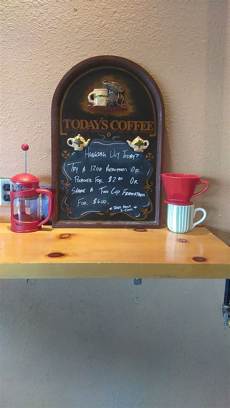 Menu at White Dove Coffee pub & bar, Flagstaff