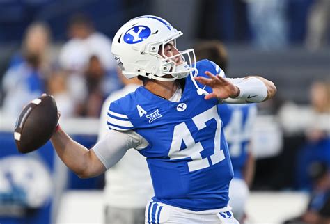 BYU football: What is expected when Bear Bachmeier faces his first Big ...