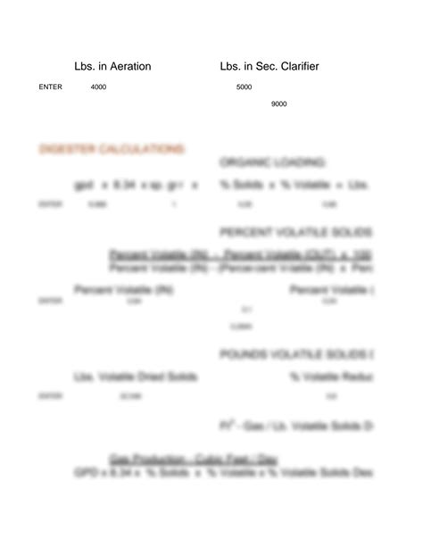 Wastewater Math Formulas 的图像结果
