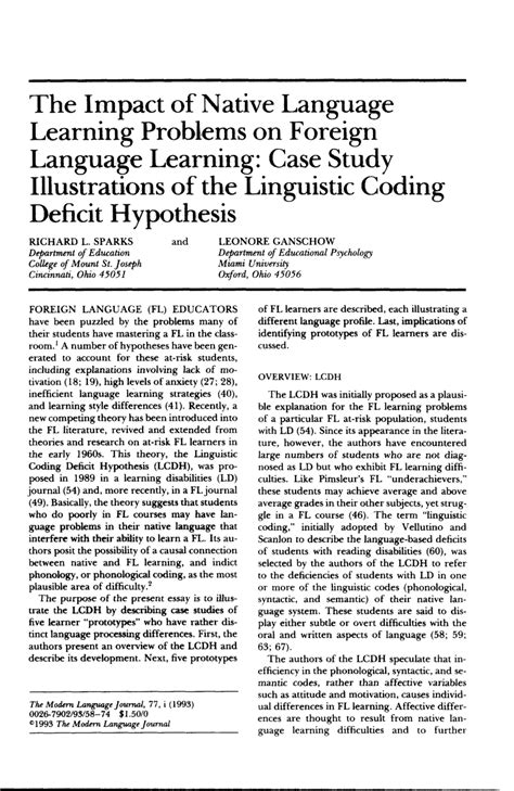 Image result for Language Learning Problems