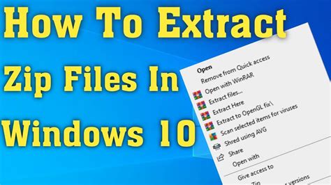 Image result for How to Extract Zip Files