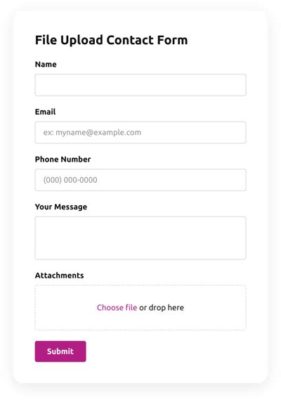 Image result for Form to Upload File