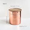 Buy Studio Kalpavriksh CAVARI COPPER NESTING CANISTERS - SET OF 3 ...