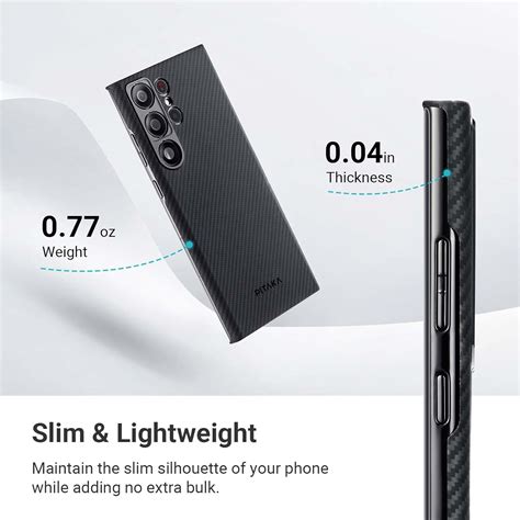 Buy PITAKA Case for Galaxy S23 Ultra, 6.8 Inch with MagSafe Phone Card ...