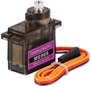 Aktronics Metal Geared Servo Motor Upgraded SG90 Servo for RC ...