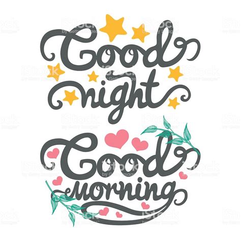 Good Night Good Morning - LetterPile