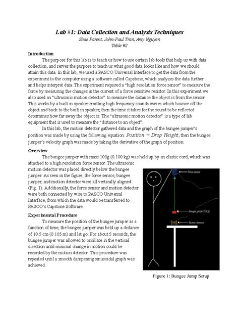 Lab Data Collection 的图像结果