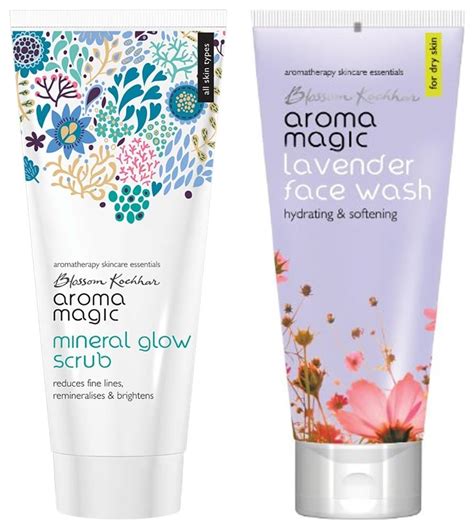 Aroma Magic Face Wash 100 ml (Lavender) & Aroma Magic Mineral Glow ...