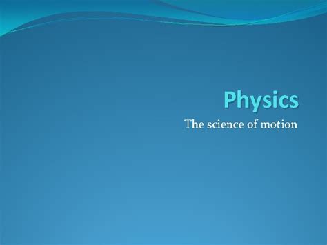 Image result for Science Physics Motion