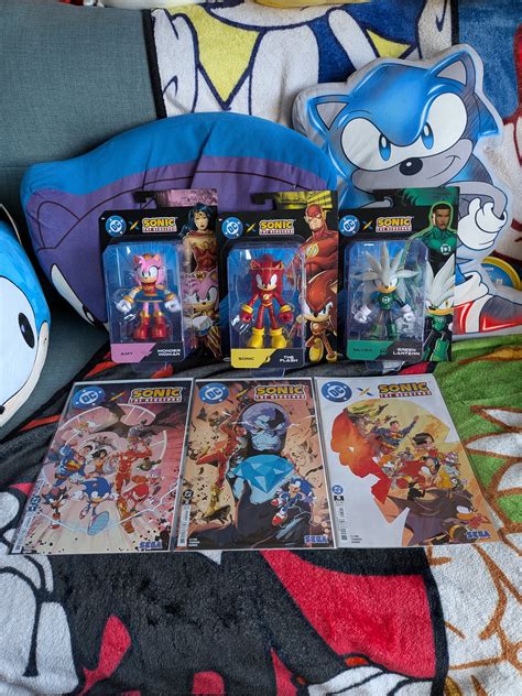DC x Sonic Figures - Merch Collector's Corner - Sonic Stadium