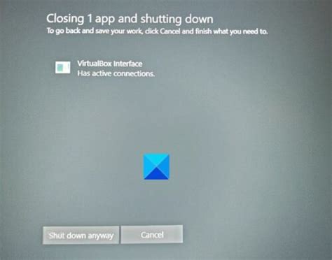 Image result for VirtualBox Interface Closing Window 11