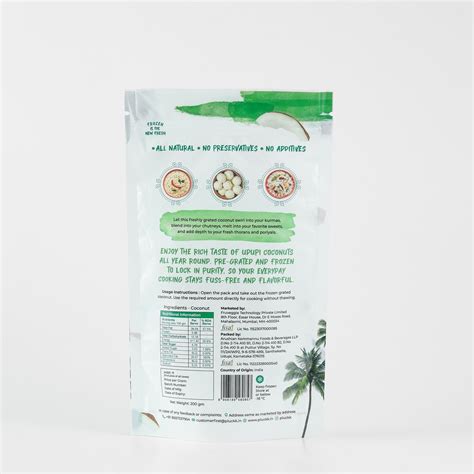 Frozen Grated Coconut