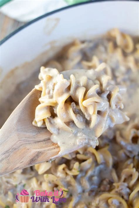 Hamburger Helper Beef Stroganoff | Bake It With Love