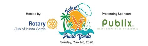 18th Annual Taste of Punta Gorda, Laishley Park, 100 Nesbit Street ...