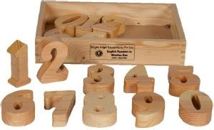 BRILLA Numbers in Wooden Number Game Set in Wooden Box Counting Numbers ...